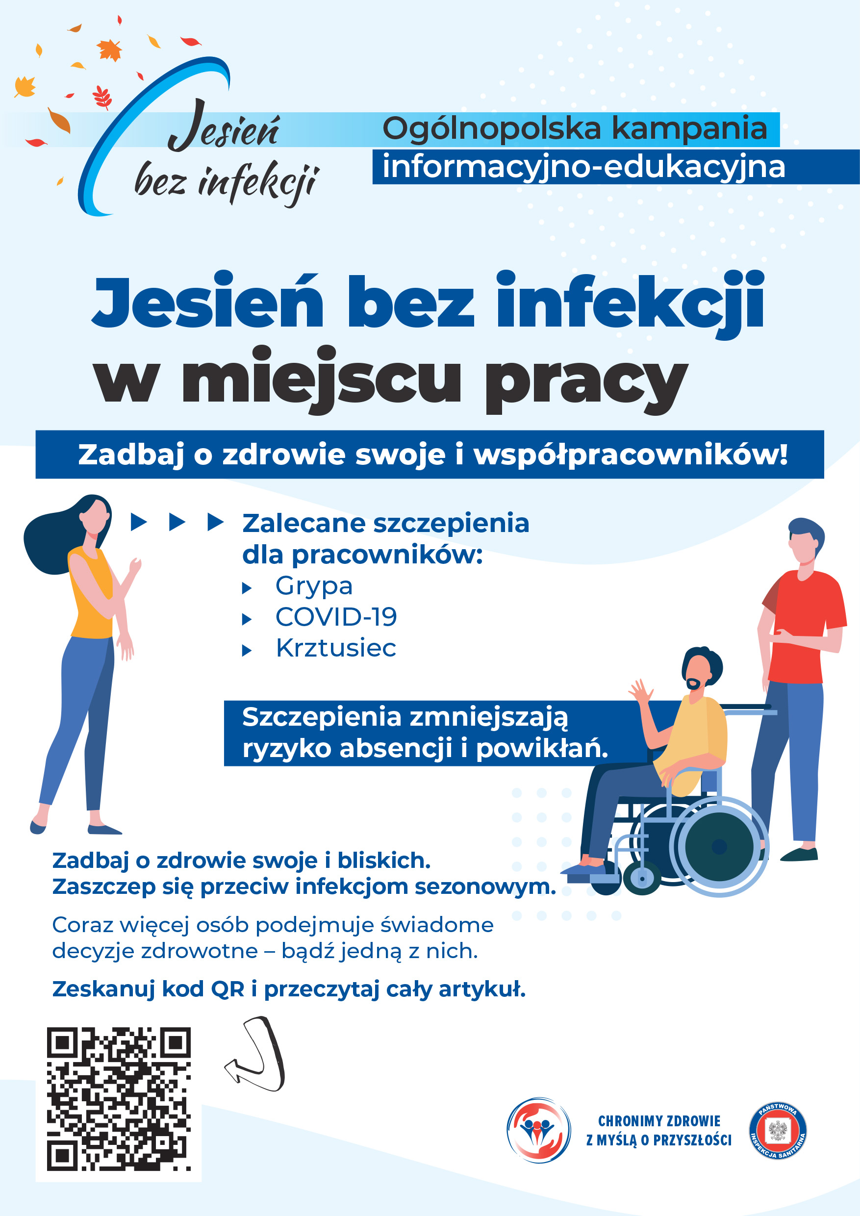 01 jesien bez infeksji plakat