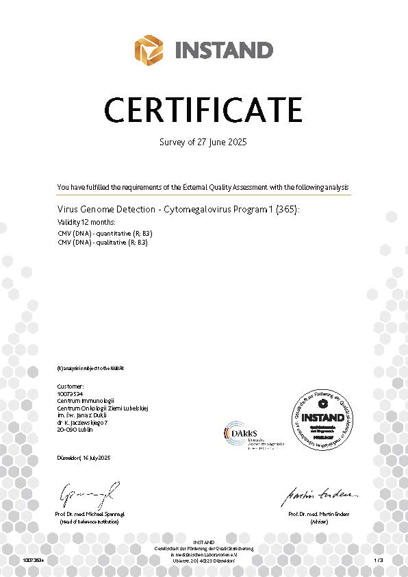 Virus Genome Detection Cytomegalovirus Program 1 365