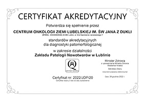 CERTYFIKAT AKREDYTACYJNY Lublin