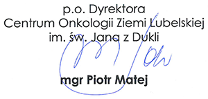 podpis Piotr Matej